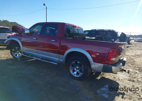 2012 Ram 1500 Laramie из США, поврежденный, VIN 1C6RD6NT6CS137591